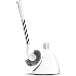 Simplehuman BT1083 Toilet Brush - Crescent Shape, Stiff Bristles, Drip-Free, White Simplehuman BT1083 Toilet Brush - Crescent Shape, Stiff Bristles, Drip-Free, White