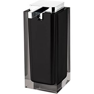Gedy Auckland Black Bathroom Soap Dispenser, Dimensions and Weight: 16.2 x 7 x 11.3 cm & 0.4 kg, Transparent Resin Soap Dispenser, R&D Design, Handmade, 2 Year Warranty Gedy Auckland Black Bathroom Soap Dispenser, Dimensions and Weight: 16.2 x 7 x 11.3 cm & 0.4 kg, Transparent Resin Soap Dispenser, R&D Design, Handmade, 2 Year Warranty