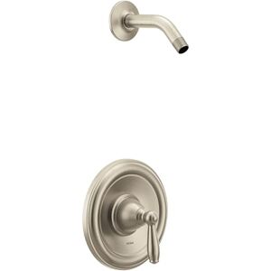 Moen T2152NHBN Brantford Posi-Temp Pressure Balancing Shower Trim Kit Without Showerhead Valve Required, Brushed Nickel, .5 Moen T2152NHBN Brantford Posi-Temp Pressure Balancing Shower Trim Kit Without Showerhead Valve Required, Brushed Nickel, .5