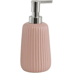 Gedy Marika Dispenser, Ceramic Plastic, Pink, 8x8x18cm Gedy Marika Dispenser, Ceramic Plastic, Pink, 8x8x18cm
