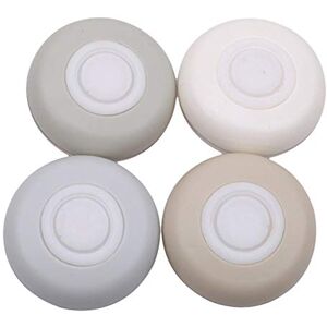 Luejnbogty 4 Pieces/Set Press Travel Cosmetics Point Bottle Round Storage Bottle Dispenser Soap Lotion