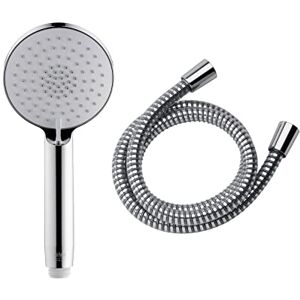 Mira Showers Zest 90mm 3-Spray Eco Shower Head and Hose Chrome Mira Showers Zest 90mm 3-Spray Eco Shower Head and Hose Chrome
