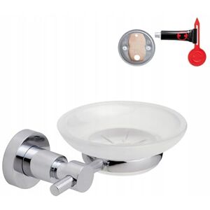 tesa UK tesa® Loxx soap Holder, high Gloss Chromed Metal, self-Adhesive, Adhesive mounting Technology, 115 mm x 147 mm x 50 mm tesa UK tesa® Loxx soap Holder, high Gloss Chromed Metal, self-Adhesive, Adhesive mounting Technology, 115 mm x 147 mm x 50 mm