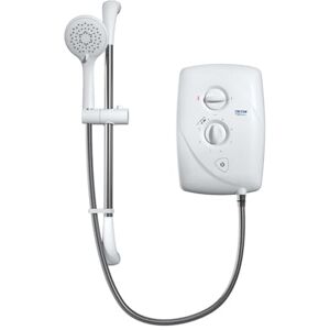 Triton Showers T80 Easi-Fit 10.5kW, Shower Electric, 10.5 kW, White, Electrical Showers, with Showerhead & Anti Twist Hose, Bathroom Showering Unit Triton Showers T80 Easi-Fit 10.5kW, Shower Electric, 10.5 kW, White, Electrical Showers, with Showerhead & Anti Twist Hose, Bathroom Showering Unit