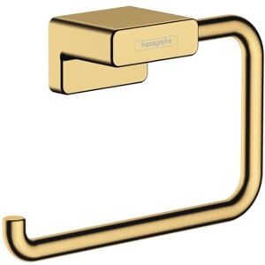 Hansgrohe AddStoris Roll holder without cover, polished gold-optic, 41771990 Hansgrohe AddStoris Roll holder without cover, polished gold-optic, 41771990