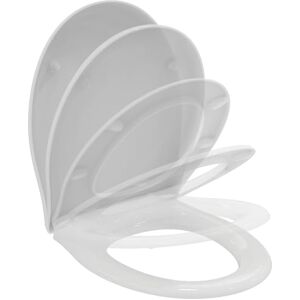 Ideal Standard – Alto Toilet seat and Cover, Wrapover Design, Round, Soft-Close seat, UV-Resistant and Easy to Install, Scratch-Resistant duroplast, White Glossy Ideal Standard – Alto Toilet seat and Cover, Wrapover Design, Round, Soft-Close seat, UV-Resistant and Easy to Install, Scratch-Resistant duroplast, White Glossy