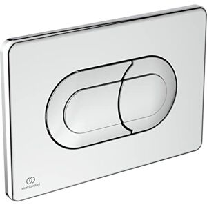 Ideal Standard R0133AA Toilet Flush Plate - Dual Flush - Chrome Ideal Standard R0133AA Toilet Flush Plate - Dual Flush - Chrome