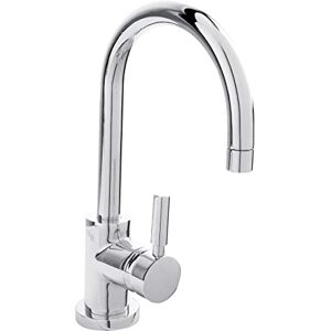 Hudson Reed PN380 Tec Lever ǀ Modern Bathroom Minimalist Side Action Lever Handle Basin Mixer Tap with Push Button Waste, 288mm x 53mm, Chrome Hudson Reed PN380 Tec Lever ǀ Modern Bathroom Minimalist Side Action Lever Handle Basin Mixer Tap with Push Button Waste, 288mm x 53mm, Chrome