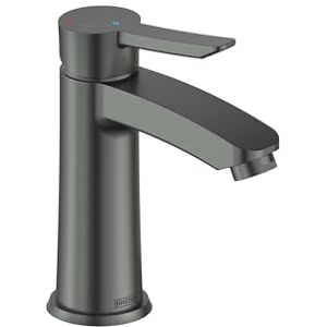 Bristan Apelo Eco Start Basin Mixer with Clicker Waste Gun Metal Grey Bristan Apelo Eco Start Basin Mixer with Clicker Waste Gun Metal Grey
