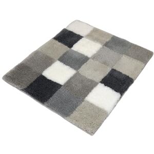 Kleine Wolke "Caro" Bath rug, 55 x 65 cm, Grey/White Kleine Wolke "Caro" Bath rug, 55 x 65 cm, Grey/White