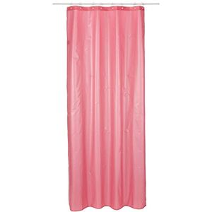 Spirella Primo Hot Pink Textile Curtain 120 x 200 1212284, White, Standard Spirella Primo Hot Pink Textile Curtain 120 x 200 1212284, White, Standard