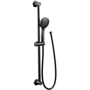 Moen 3558EP Multi Function Hand Shower with Slide Bar Includes Hose, Matte Black Moen 3558EP Multi Function Hand Shower with Slide Bar Includes Hose, Matte Black