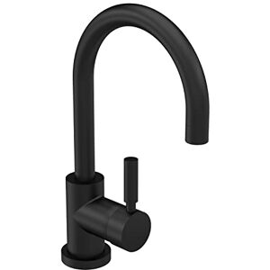 Hudson Reed PN480 Tec Lever Modern Bathroom Side Action Lever Mono Basin Mixer Tap with Waste, 292mm, Matt Black Hudson Reed PN480 Tec Lever Modern Bathroom Side Action Lever Mono Basin Mixer Tap with Waste, 292mm, Matt Black