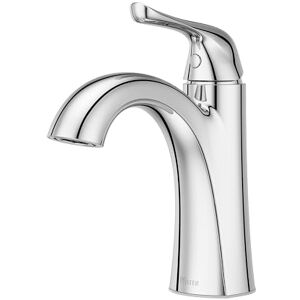 PFISTER Willa Bathroom Sink Faucet, Single Control, 1-Handle, Single Hole, Polished Chrome Finish, LF042MALCC PFISTER Willa Bathroom Sink Faucet, Single Control, 1-Handle, Single Hole, Polished Chrome Finish, LF042MALCC