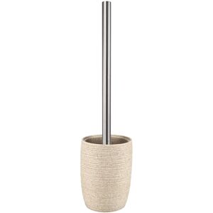 Kleine Wolke Toilet Brush Holder, 100% eco-polyresin, Macadamia, 9.5 x 9.5 cm Kleine Wolke Toilet Brush Holder, 100% eco-polyresin, Macadamia, 9.5 x 9.5 cm