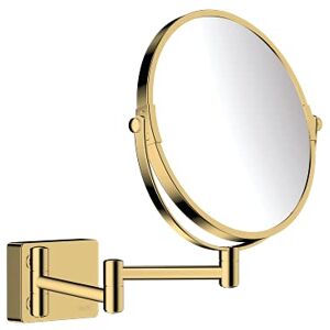 Hansgrohe AddStoris Shaving mirror, polished gold-optic, 41791990 Hansgrohe AddStoris Shaving mirror, polished gold-optic, 41791990