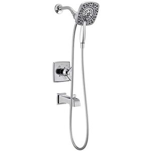 Delta Faucet Ashlyn 17 Series Dual-Function Tub and Shower Trim Kit with 2-Spray Touch-Clean In2ition 2-in-1 Hand Held Shower Head with Hose, Chrome T17464-I (Valve Not Included) Delta Faucet Ashlyn 17 Series Dual-Function Tub and Shower Trim Kit with 2-Spray Touch-Clean In2ition 2-in-1 Hand Held Shower Head with Hose, Chrome T17464-I (Valve Not Included)