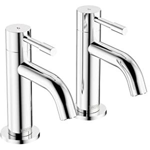 Bristan Mila Basin Pillar Taps Chrome (MI 1/2 C) Bristan Mila Basin Pillar Taps Chrome (MI 1/2 C)