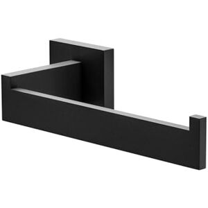 Amig Bathroom Toilet roll Holder Mod. Isla-3 Wall-Mounted Toilet Paper Holder Screws Included 165 x 75 x 55 mm Stainless Steel Matt Black Amig Bathroom Toilet roll Holder Mod. Isla-3 Wall-Mounted Toilet Paper Holder Screws Included 165 x 75 x 55 mm Stainless Steel Matt Black