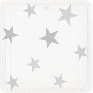 Kleine Wolke Stars Shower Mat PVC Foam Silver Grey 55 x 55 cm Kleine Wolke Stars Shower Mat PVC Foam Silver Grey 55 x 55 cm