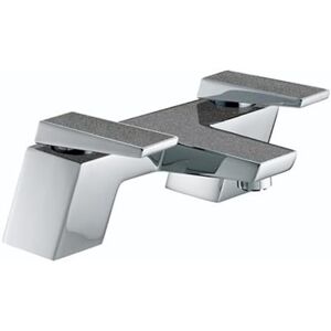 Bristan MSAI BF GG Metallix Sail Bath Filler Graphite Glisten, Chrome/Graphite Bristan MSAI BF GG Metallix Sail Bath Filler Graphite Glisten, Chrome/Graphite