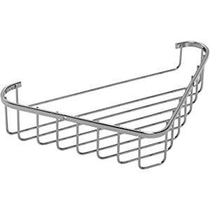 Croydex Stainless Steel Corner Shower Caddy Corner Shower Shelf with Durable Chrome Plated Finish, Easy to Install Shower Basket, Rust Resistant, All Fixings Included Croydex Stainless Steel Corner Shower Caddy Corner Shower Shelf with Durable Chrome Plated Finish, Easy to Install Shower Basket, Rust Resistant, All Fixings Included
