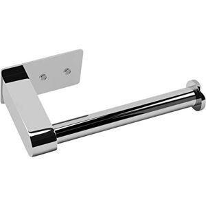 Cornat Toilet Paper Holder 2 Mounting Options (Adhesive & Drilling) Open Design Chrome Plated Steel Cornat Toilet Paper Holder 2 Mounting Options (Adhesive & Drilling) Open Design Chrome Plated Steel
