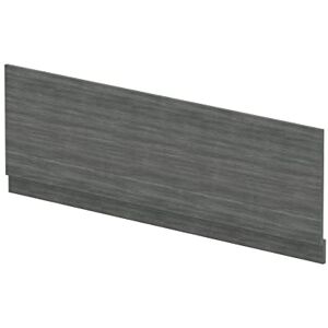 nuie MPD505N Modern Bathroom Straight Bath Front Panel and Plinth, 560 x 1695 x 36mm, Anthracite Woodgrain nuie MPD505N Modern Bathroom Straight Bath Front Panel and Plinth, 560 x 1695 x 36mm, Anthracite Woodgrain