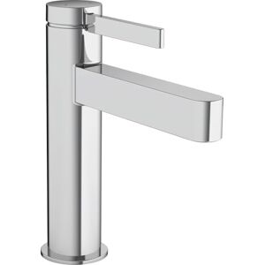 Hansgrohe Finoris Basin Mixer Tap 110 with push-open waste set, chrome, 76023000 Hansgrohe Finoris Basin Mixer Tap 110 with push-open waste set, chrome, 76023000
