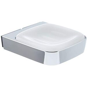 Spirella 1209623 Plastic Wall Accessory Clear Soap Dish White Standard Spirella 1209623 Plastic Wall Accessory Clear Soap Dish White Standard