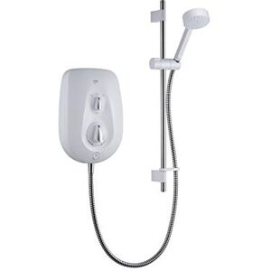 Mira Showers Vie Electric Shower 8.5 kW Electric Shower White/Chrome 1.1788.004 Mira Showers Vie Electric Shower 8.5 kW Electric Shower White/Chrome 1.1788.004