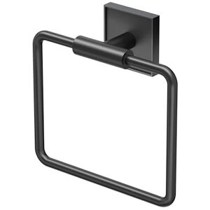 Gatco 5612MX Mode Towel Ring, Matte Black Gatco 5612MX Mode Towel Ring, Matte Black