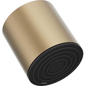 Hansgrohe Pulsify S Water-Saving Head Shower (EcoSmart+), Shower Head (105 mm), Rainfall Shower Head 1 Spray (PowderRain) for Wall or Ceiling mounting, Anti-limescale, Brushed Bronze, 24132140 Hansgrohe Pulsify S Water-Saving Head Shower (EcoSmart+), Shower Head (105 mm), Rainfall Shower Head 1 Spray (PowderRain) for Wall or Ceiling mounting, Anti-limescale, Brushed Bronze, 24132140