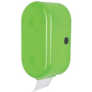 Spirella Toilet Roll Holder + Replacement Roll Holder Cube for Gluing or Drilling Green Spirella Toilet Roll Holder + Replacement Roll Holder Cube for Gluing or Drilling Green