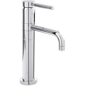 Hudson Reed PK370 Tec Lever ǀ Modern Bathroom Minimalist Lever Handle High Rise Basin Mixer Tap with Swivel Spout, 325mm x 55mm, Chrome Hudson Reed PK370 Tec Lever ǀ Modern Bathroom Minimalist Lever Handle High Rise Basin Mixer Tap with Swivel Spout, 325mm x 55mm, Chrome
