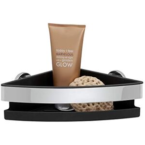 Tiger Noon Corner Shower Basket, Chrome, 22 x 8 x 22 cm Tiger Noon Corner Shower Basket, Chrome, 22 x 8 x 22 cm