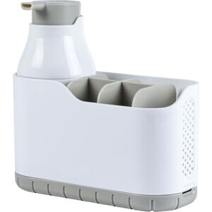 Beldray LA032746UFFEU7 Antibac Set – Soap Dispenser with Foam Press Pump Design, Adjustable Caddy, Antibacterial Protect Against Harmful Bacteria, Grey, White with Storage Basket, one Size Beldray LA032746UFFEU7 Antibac Set – Soap Dispenser with Foam Press Pump Design, Adjustable Caddy, Antibacterial Protect Against Harmful Bacteria, Grey, White with Storage Basket, one Size