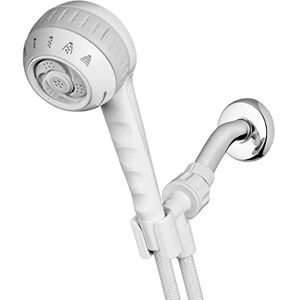 Waterpik Original Massage Shower Head Handheld Spray and PowerSpray 1.8 GPM, White, SM-651E Waterpik Original Massage Shower Head Handheld Spray and PowerSpray 1.8 GPM, White, SM-651E