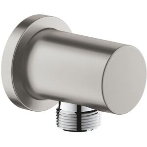 Grohe Rainshower Neutral Shower Outlet Elbow, 1/2" Supersteel 27057DC0 Grohe Rainshower Neutral Shower Outlet Elbow, 1/2" Supersteel 27057DC0