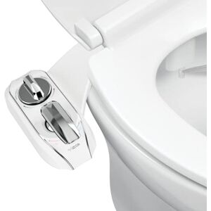 Luxe NEO 320 Plus Warm Water, Dual Nozzle, Non-Electric Bidet Attachment for Toilet Seat, Patented Slide-In Install, 360° Self-Clean, EZ-Lift to Clean, Feminine & Rear Wash (Chrome) Luxe NEO 320 Plus Warm Water, Dual Nozzle, Non-Electric Bidet Attachment for Toilet Seat, Patented Slide-In Install, 360° Self-Clean, EZ-Lift to Clean, Feminine & Rear Wash (Chrome)