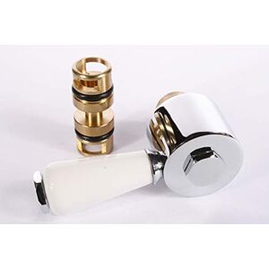 Trueshopping Ultra Finishing SX311 Diverter Kit for 1/2" Bath Shower Mixer, Bronze/White Trueshopping Ultra Finishing SX311 Diverter Kit for 1/2" Bath Shower Mixer, Bronze/White