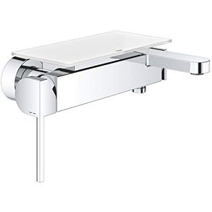 Grohe Plus Single Lever Bath Mixer, Wall-Mounted. Bath Tap in Chrome Finish. 33553003 Grohe Plus Single Lever Bath Mixer, Wall-Mounted. Bath Tap in Chrome Finish. 33553003