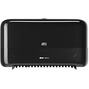 Tork Coreless Toilet Roll Wall Mounted Dispenser Black T7, Mid-Size, Elevation Range, 558048 Tork Coreless Toilet Roll Wall Mounted Dispenser Black T7, Mid-Size, Elevation Range, 558048