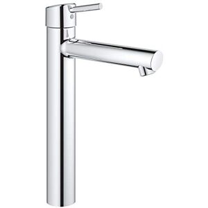 Grohe Concetto Single-Lever Basin Mixer with Smooth Body an Eco-Friendly Tap in Chrome with an Extra High Spout for Freestanding Basins Easy to Install 23920001 Grohe Concetto Single-Lever Basin Mixer with Smooth Body an Eco-Friendly Tap in Chrome with an Extra High Spout for Freestanding Basins Easy to Install 23920001