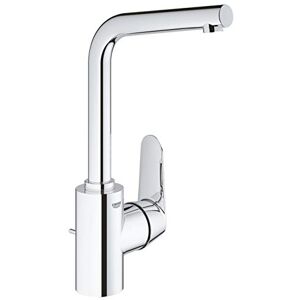 Grohe Eurodisc Cosmopolitan Single-Lever Basin Mixer. L-Size, High Swivel Spout, Pop-Up Waste Set, Chrome Finish. 23054003 Grohe Eurodisc Cosmopolitan Single-Lever Basin Mixer. L-Size, High Swivel Spout, Pop-Up Waste Set, Chrome Finish. 23054003