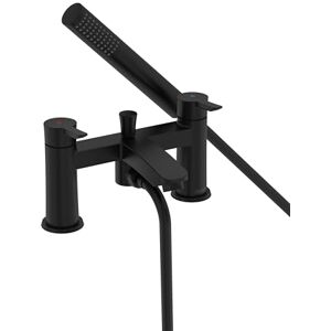 Bristan APE BSM BLK Apelo 2 Hole Bath Shower Mixer, Black Bristan APE BSM BLK Apelo 2 Hole Bath Shower Mixer, Black