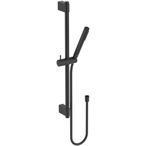 Ideal Standard Idealrain A7616XG Shower Combination, Hand Shower, Shower Rail 60 cm, Shower Hose 175 cm, Silk Black Ideal Standard Idealrain A7616XG Shower Combination, Hand Shower, Shower Rail 60 cm, Shower Hose 175 cm, Silk Black