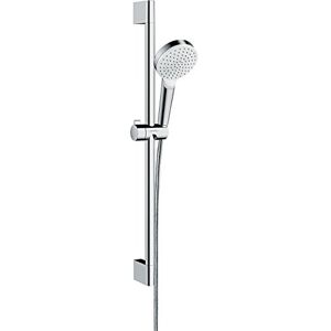Hansgrohe Crometta Shower set 100 1jet Green 6 l/min with shower rail 65 cm Hansgrohe Crometta Shower set 100 1jet Green 6 l/min with shower rail 65 cm