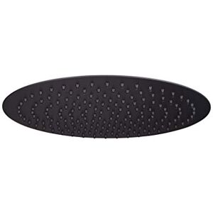Keenware KSH-180 Lunar 250mm Matt Black Round Shower Head Keenware KSH-180 Lunar 250mm Matt Black Round Shower Head