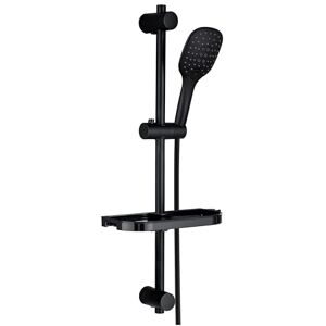 Görbach Stainless Steel Shower Set Kit 70cm with Soap Dish, Shelf, Holder and Adjustable Height Riser Rail for Bathroom Shower System Görbach Stainless Steel Shower Set Kit 70cm with Soap Dish, Shelf, Holder and Adjustable Height Riser Rail for Bathroom Shower System